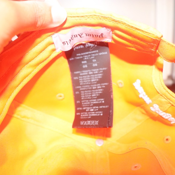 COPY - Palm Angels Hat Orange - Picture 3 of 7